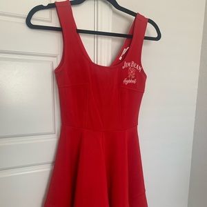 Jim Beam Red dress